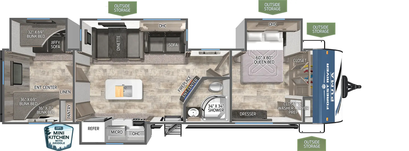 32BHFS Floorplan Image